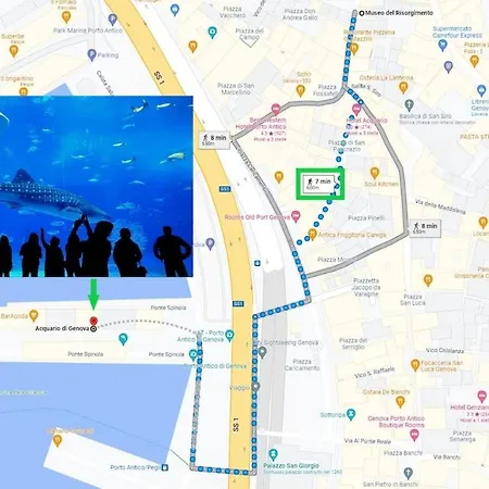 Centro Storico Di Acquario E Porto Antico 5 Min Memoie Do Ma 2 Lejlighed Genova